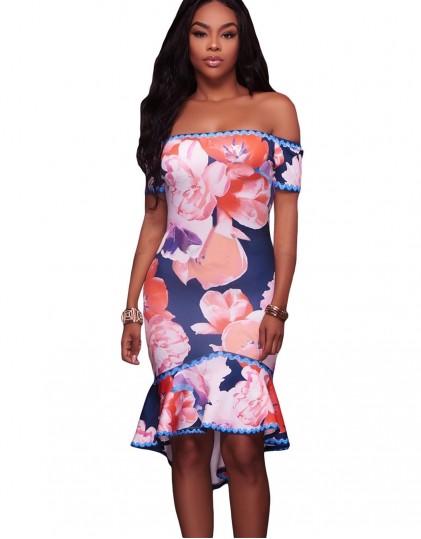 Rochie cu Imprimeu Floral